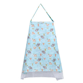 Mother Outing Breastfeeding Cover Cotton Baby Feeding Nursing Covers Adjustable Privacy Breastfeeding Apron Stroller Blanket