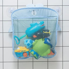 Baby Bath Toys Organizer Quick Dry Toddlers Mesh Net Bag for Bathroom Toy Storage Cartoon Shape Sand Beach Toys Storage Holder