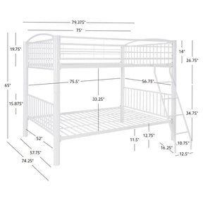 Leonel Heavy Duty Metal Bunk Bed