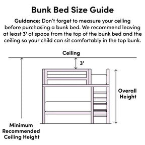 Lach Twin over Twin Standard Bunk Bed