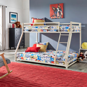 Kutcher Kids Twin over Full Standard Bunk Bed by